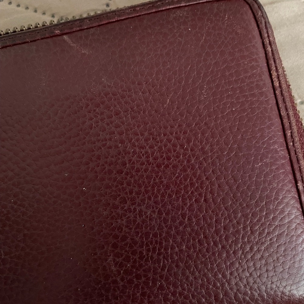 Cole Haan Burgundy Wallet - Picture 6 of 8